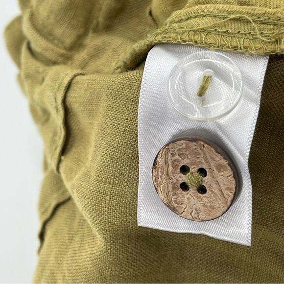 Sigrid Olsen 100% Linen Breathable Comfortable Lightweight Casual Shorts Size M - Picture 7 of 8